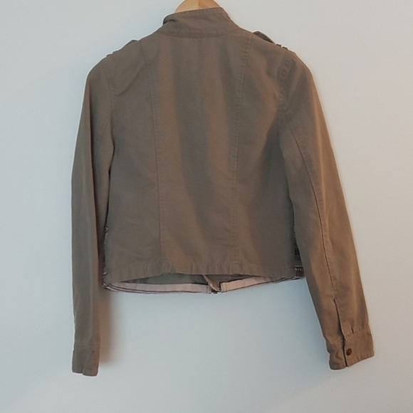 NWOT American Eagle Asymmetrical Southwestern/Aztec Patterned Moto Jacke… - Picture 4 of 9